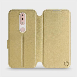 Etui do Nokia 4.2 - wzór Gold&Gray
