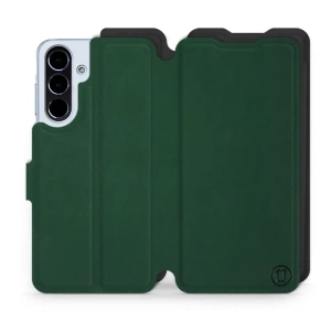 Etui Soft Touch do Samsung Galaxy A56 5G - wzór Miejska zieleń z czernią