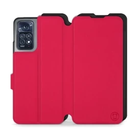 Etui Soft Touch do Xiaomi Redmi Note 12 Pro 4G - wzór Żywa czerwień z czernią
