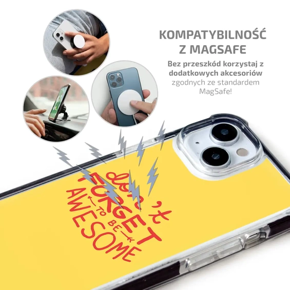 Etui MagSafe Elite Bumper Apple iPhone 17 Pro Max - wzór D076D