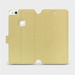 Etui do Huawei P10 Lite - wzór Gold&Orange