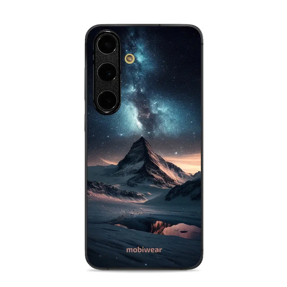 Mobiwear Glossy Case, Handyhülle, Geräteschutz, stilvolle Grafik, sicheres Gehäuse, Nachtberg