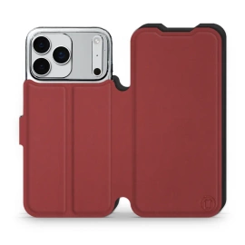 Etui Soft Touch do Apple iPhone 17 Pro Max - wzór Zachodząca czerwień z czernią