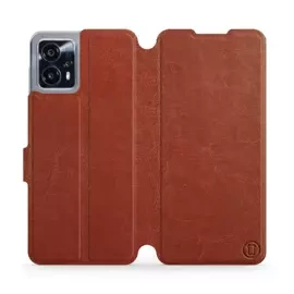 Etui do Motorola Moto G13 - wzór Brown&Orange