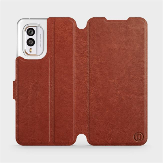 Etui do Nokia X30 5G - wzór Brown&Orange