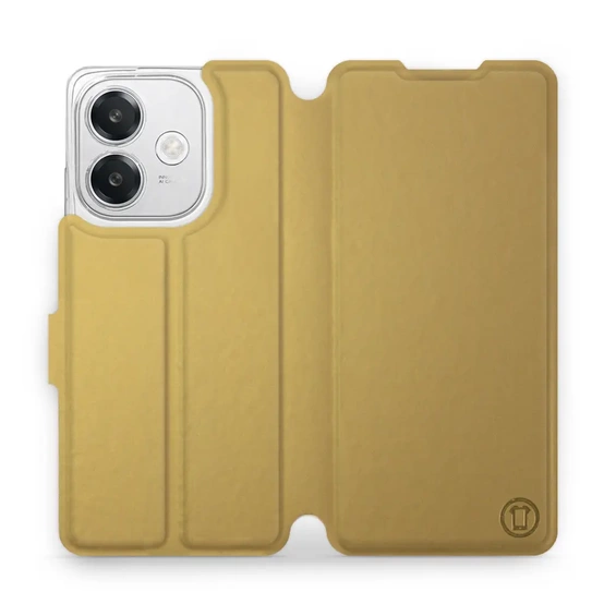 Etui do OPPO A40M - wzór Gold&Orange