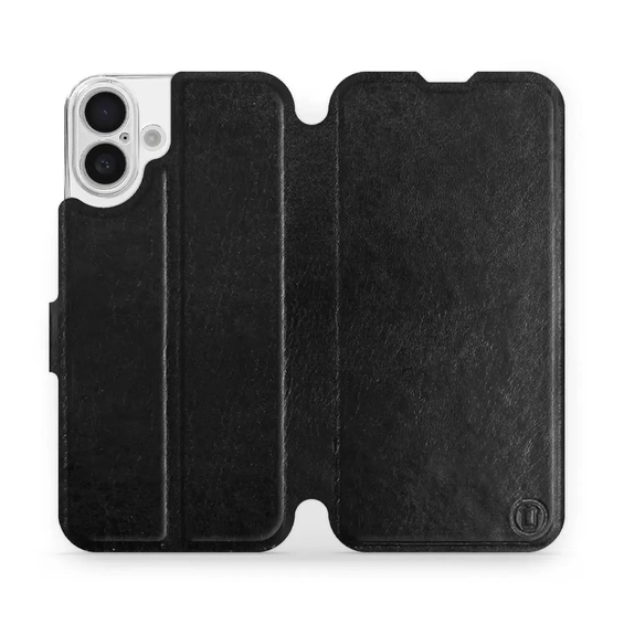 Etui do Apple iPhone 16 Plus - wzór Black&Gray