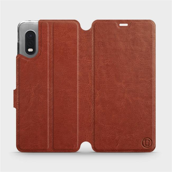 Etui do Samsung Galaxy Xcover PRO - wzór Brown&Gray