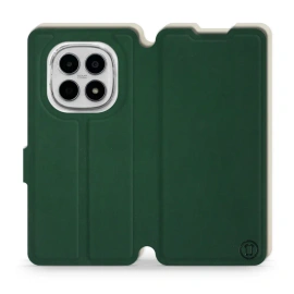 Etui Soft Touch do Xiaomi Redmi Note 15 4G - wzór Miejska zieleń z platyną