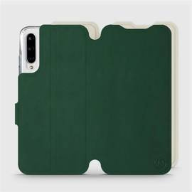 Etui Soft Touch do Xiaomi Mi A3 - wzór Miejska zieleń z platyną
