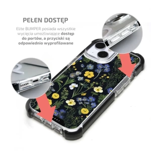 Etui MagSafe Elite Bumper Apple iPhone 15 Pro - wzór D004D