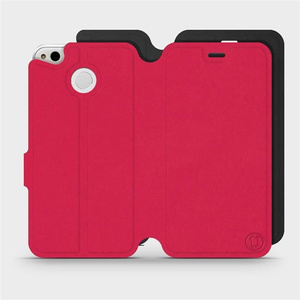 Etui Soft Touch do Xiaomi Redmi 4X - wzór Żywa czerwień z czernią