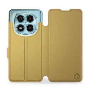 Etui do Xiaomi Redmi Note 14 Pro 4G - wzór Gold&Orange