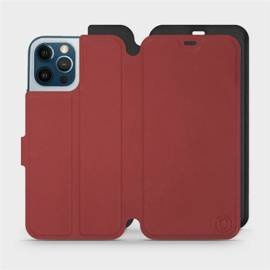 Etui Soft Touch do Apple iPhone 12 Pro Max - wzór Zachodząca czerwień z czernią