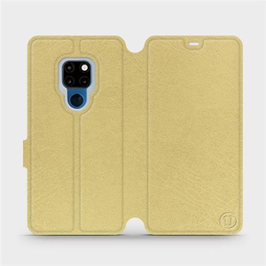 Etui do Huawei Mate 20 - wzór Gold&Orange