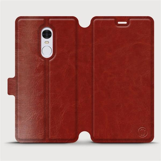 Etui do Xiaomi Redmi Note 4X - wzór Brown&Gray