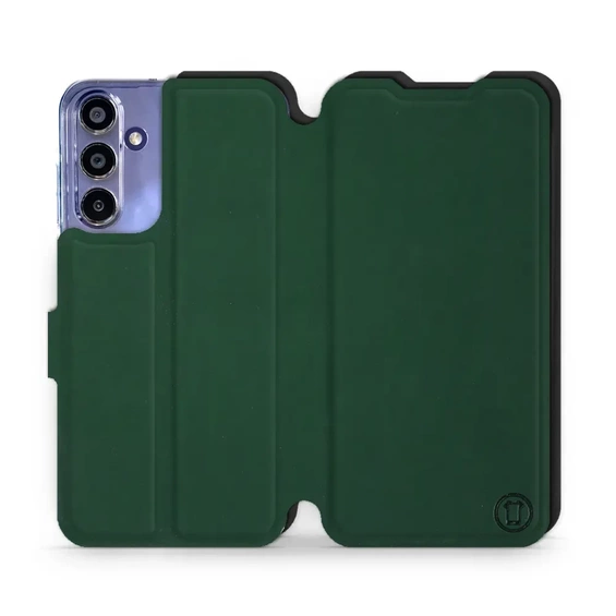 Etui Soft Touch do Samsung Galaxy A15 4G - wzór Miejska zieleń z czernią