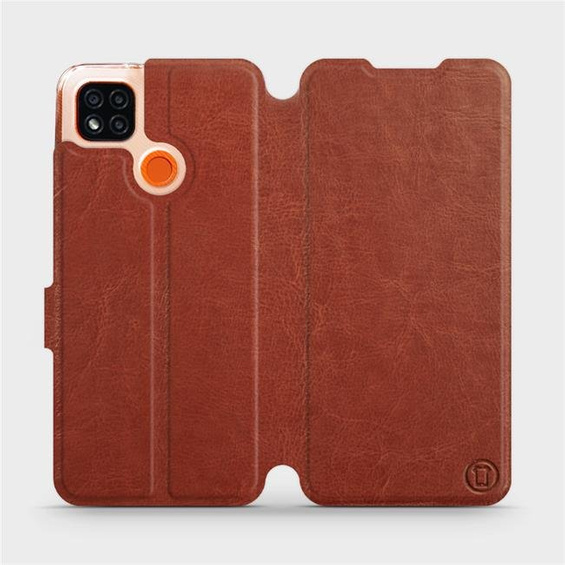 Etui do Xiaomi Redmi 9C - wzór Brown&Orange