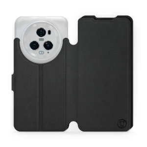 Etui Soft Touch do Huawei Honor Magic5 Pro 5G - wzór Satynowa czerń