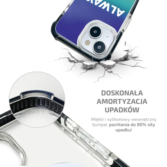 Etui MagSafe Elite Bumper Apple iPhone 8 Plus - wzór D074D
