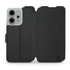 Etui Soft Touch do OPPO Reno 14 5G - wzór Satynowa czerń