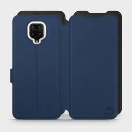 Etui Soft Touch do Xiaomi Redmi Note 9 Pro - wzór Głęboki granat z czernią