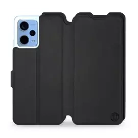 Etui Soft Touch do Xiaomi Redmi Note 12 5G - wzór Satynowa czerń