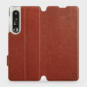 Etui do Sony Xperia 1 III - wzór Brown&Gray