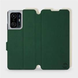 Etui Soft Touch do Xiaomi 11T - wzór Miejska zieleń z platyną