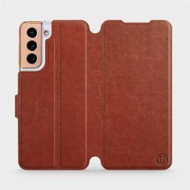 Etui do Samsung Galaxy S21 - wzór Brown&Orange