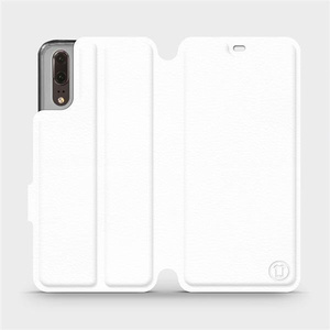 Etui do Huawei P20 - wzór White&Orange