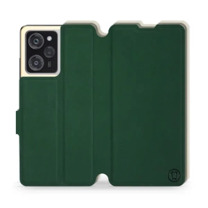 Etui Soft Touch do Xiaomi POCO X5 Pro 5G - wzór Miejska zieleń z platyną