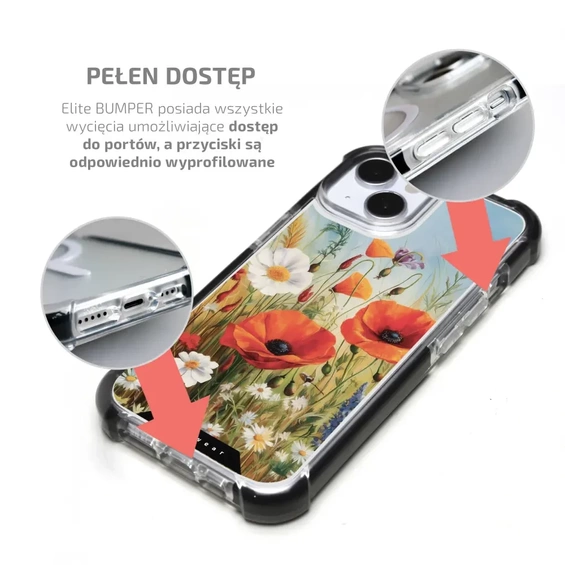 Etui MagSafe Elite Bumper Apple iPhone 14 Plus - wzór D010D