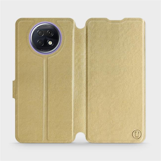 Etui do Xiaomi Redmi Note 9T - wzór Gold&Orange