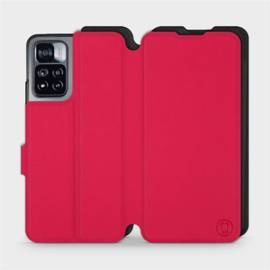 Etui Soft Touch do Xiaomi Redmi Note 11 Pro - wzór Żywa czerwień z czernią