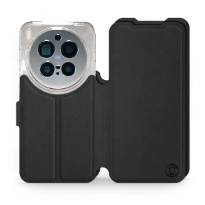 Etui Soft Touch do Vivo X300 pro - wzór Satynowa czerń