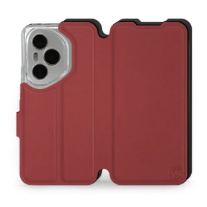 Etui Soft Touch do Huawei Honor 400 Pro - wzór Zachodząca czerwień z czernią