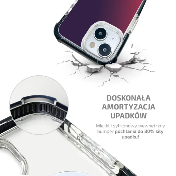 Etui MagSafe Elite Bumper Apple iPhone XS - wzór D030D