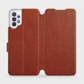 Etui do Samsung Galaxy A32 5G - wzór Brown&Gray