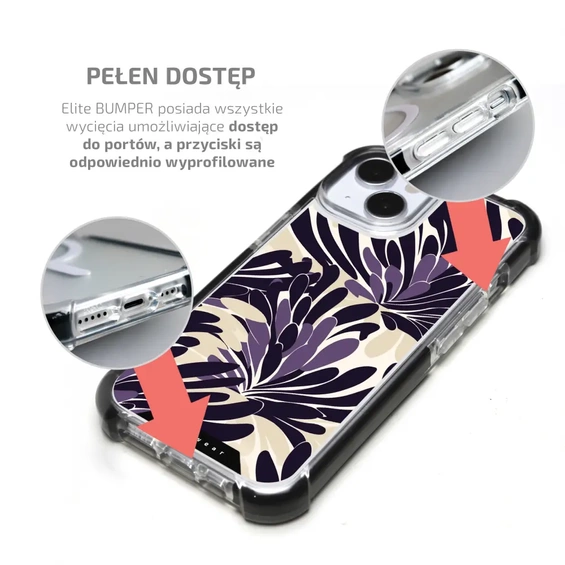 Etui MagSafe Elite Bumper Apple iPhone 16 - wzór DA47D