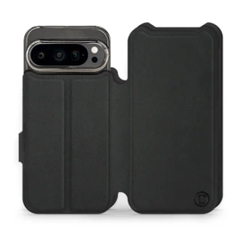 Etui Soft Touch do Google Pixel 9 Pro - wzór Satynowa czerń