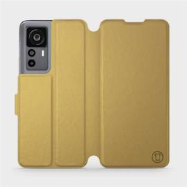 Etui do Xiaomi 12T Pro - wzór Gold&Gray