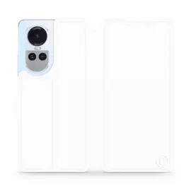 Etui do OPPO Reno 10 5G - wzór White&Orange