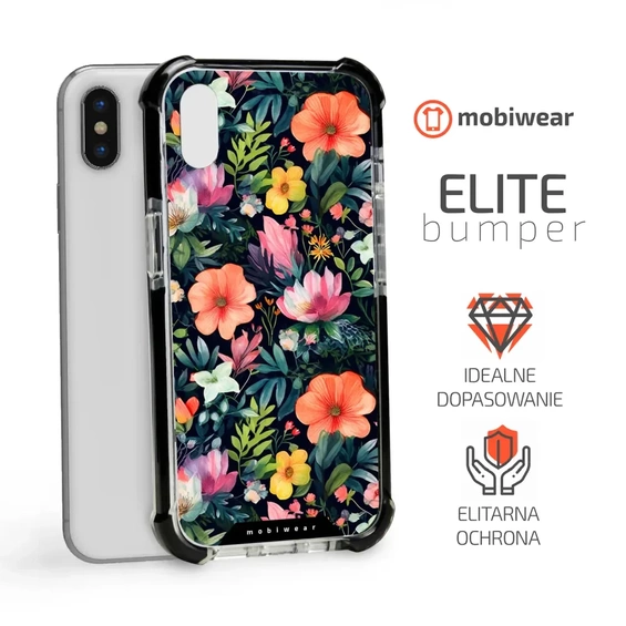 Etui MagSafe Elite Bumper Apple iPhone XS - wzór D009D
