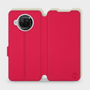 Etui Soft Touch do Xiaomi Mi 10T Lite - wzór Żywa czerwień z platyną