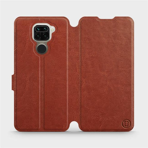 Etui do Xiaomi Redmi Note 9 - wzór Brown&Orange