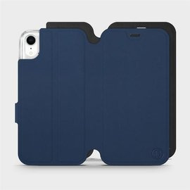 Etui Soft Touch do Apple iPhone XR - wzór Głęboki granat z czernią