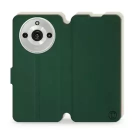 Etui Soft Touch do Realme 11 Pro - wzór Miejska zieleń z platyną