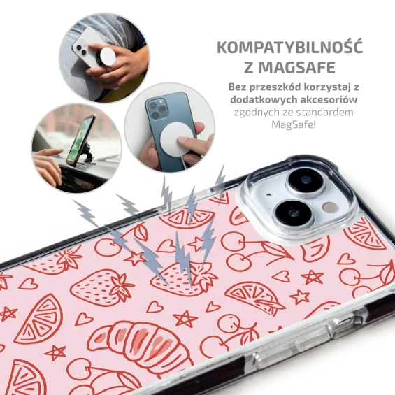 Etui MagSafe Elite Bumper Apple iPhone 13 Pro - wzór DP86D