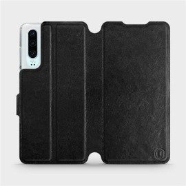 Etui do Huawei P30 - wzór Black&Gray
